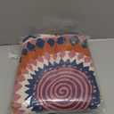 Boho Throw Blanket, 100% Organic Muslin Cotton Skin-friendly Breathable Ultra Soft Bed Quilt Throw - All Season Bohemian Decor Luxury Colorful Blanket for Sofa Couch Chair and Gift. 50" x 60"