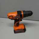 BLACK+DECKER 20V MAX Cordless Drill and Driver, 3/8 Inch, With LED Work Light, Battery and Charger Included (LDX120C)