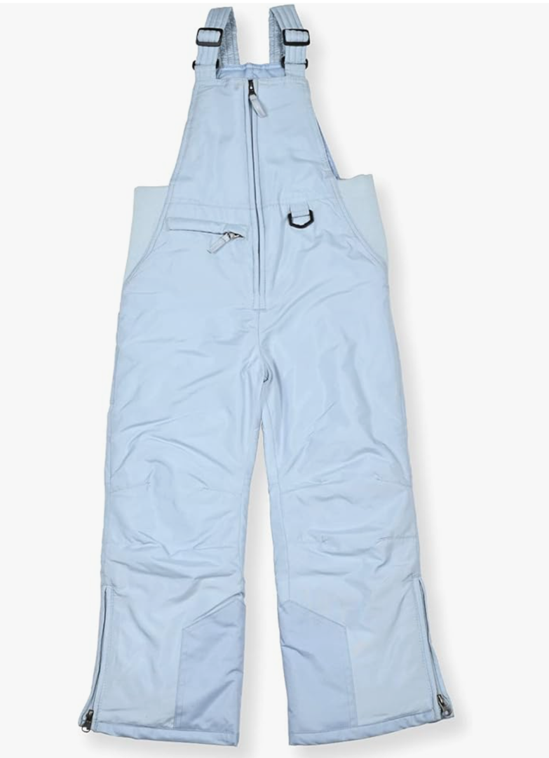 Arctic Quest unisex-adult Classic Ski & Snow Bib Overall Winter Snowsuit Water-resistant Windproof Outdoor Rain Bib, 2XL