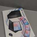 TUNKARMOR for iPad 9th / 8th / 7th Generation 10.2 inch & iPad Air 3rd Gen & iPad Pro 10.5 inch Case with Keyboard 7 Color Backlit - Built in Pencil Holder with Mouse (Black)