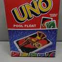 Uno Pool Float  Giant Inflatable Reverse Card, Floatie for Pool, Beach & Lake, Durable Vinyl Raft, 6 Feet Tall, Perfect for Lounging & Summer Fun