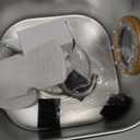 Cat Water Fountain Stainless Steel: Pet Fountains for Cats/Dog Indoor Automatic Waterer Bowls for Drinking Small Animal Water Dispenser Metal Pets Watering Faucet Bottle Auto Kitty Watering Supplies (74oz/2.2L Cat Fountain + 3 Filters)