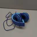 AILIHEN C8 Headphones Wired, On-Ear Headphones with Microphone and Volume Control, Corded 3.5mm Headset for Boys Girl School Smartphones Chromebook Laptop Computer Tablets Airplane Travel (Indigo) (Medium)