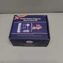 NQ Flagpole Hardware Repair Parts Kit,50 Feet Halyard Rope+3" Silver Ball+6" Zinc Alloy Cleat+4 Metal Swivel Snap Clips+Aluminum Alloy Flagpole Truck with Nylon Pulley for 1.6"-2" Flag Poles