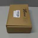 Nitial 24 Pcs Christmas Napkin and Rings Set 12 Packs Green Napkins Cloth Washable 12 Pcs Golden Hollow Napkin Rings for Holiday Table Decoration Wedding Birthday Xmas Party