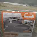 VANSOFY Sectional Couch Covers 100% Waterproof L Shaped Sofa Slipcover 3pcs Reversible Chaise Lounge Cover for Sectional Sofa Furniture Protector Cover for Pets Cat Dog(Large, Khaki)