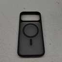 TORRAS Stronger Magnetic & Shockproof for iPhone 17 Pro Max Case, Fit for MagSafe, Military Grade Drop Protection, Camera Control, DIY Button, Slim for iPhone 17 Pro Max Case Translucent Matte Black