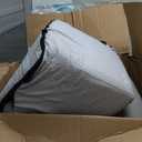 Dog Stairs for High Beds Up to 30" H with Tunnel,Extra Height 27.5" 5-Step Pet Steps for Small Dogs and Cats, Non-Slip Sturdy Dog Ramp with Anti-Tip Safety Strap and Removable Cover (Grey)