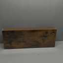 QEEIG Floating Shelves Wall Shelf 24 inches Long Farmhouse Bathroom Decor Bedroom Kitchen Living Room Wall Mounted 24 x 9 inch Set of 2, Rustic Brown (008-60BN)