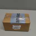 JUVITUS 12 Oz Professional Clear Glass Thick Wall Sauce Bottle With Drip Resistant Flip Top Cap (2 Pack) For BBQ Sauce, Salad Dressings, More