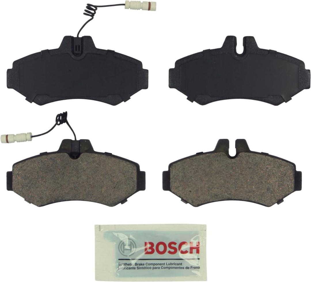 BOSCH BE928 Blue Semi-Metallic Disc Brake Pad Set - Compatible with Select Dodge Sprinter 2500, Sprinter 3500; Freightliner Sprinter 2500, Sprinter 3500; Mercedes-Benz G500, G55 AMG, G550 + More; REAR