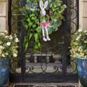 3 x HUIHUANG Moss Green Velvet Wired Ribbon 2-1/2 inch, Light Moss Wire Edge Ribbon for Spring Wreaths, Bows Making, Gift Wrapping, Gift Basket, Garland, Crafts, Easter Decor-Continuous 10 Yards/Roll