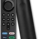Replacement Voice Remote Control for Smart TV Stick(2nd/3rd Gen Lite/4K Max/Cube), TV Stick 4K(1st/2nd Gen), Smart TVs 3rd Gen, Not for Samsung-TV and Roku-TVs