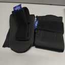 Hilph Full Foot Ice Pack Gel Socks for Hot & Cold Therapy - Reusable Cooling Sock for Toe Pain, Plantar Fasciitis & Hot Feet - Easy Slip On Design for Chemotherapy, Postpartum Recovery, 1 Pair, Black