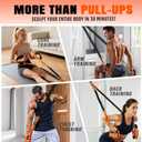 Pull Up Bands, Heavy Duty Resistance Bands with Handle, Workout Bands for Pull Up Bar, Pullup Assist Band Set for Exercise, Full Body Workout, Home Gym for Enhanced Strength, Muscle Training