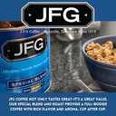 JFG Gourmet Blend Medium-Dark Roast Ground Coffee, 11.5oz Bag