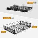NADAMOO Under Bed Storage with Wheels, 2 Pack Rolling Under Bed Storage ContainersFoldable Metal Under the Bed Organizer Bins for Bedroom Clothes Shoes Blankets