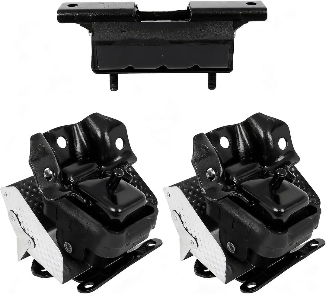 3PCS Engine Motor & Trans Mount Set for Chevy GMC Cadillac 2007-2013 Silverado Sierra 1500 Suburban 1500 Tahoe Yukon Yukon Denali Replace# A2638 A5365 A5365
