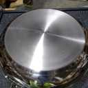 Cuisinart 5.5 Quart Saut Pan w/ Cover, Stainless Steel Pan with Lid, Large Kitchen Pan, Dishwasher Safe, Compatible with Induction, Electric, Gas Cooktops, Oven Safe Saucepan, Cool Grip Handles
