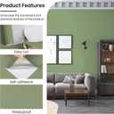 Green Peel and Stick Wallpaper Green Contact Paper for Cabinets and Drawers, Self Adhesive Removable Vinyl Film Stick Paper, Easy to Apply Bedroom Decorative Table and Wall Reform 15.7" x 236.2"