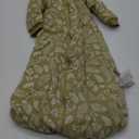 Baby Sleep Sack, TOG 2.5 Winter Wearable Blanket, Removable Long Sleeves Baby Sleeping Bag for Infants and Toddlers, Super Soft Warm Comfortable Sleeping Sack, White Leaf, 6-18M