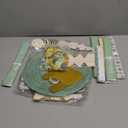 Sage Green Baby Shower Decorations Oh Baby Banner Tissue Paper Pom Poms Flowers Paper Fans Circle Dot Garland Neutral Party Supplies Boy Girl Gender Reveal Birthday Party Decorations