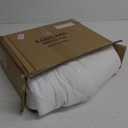 EASELAND Full Size Mattress Pad Pillow Top Mattress Cover Quilted Fitted Mattress Protector Cotton 8-21" Deep Pocket Cooling Topper (54x75 Inches, White)