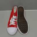 Canvas Shoes for Women Casual Low Top Sneakers Fashion Womens Tennis Shoes for Everyday Wear (Size 9, Red)