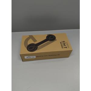 2 Pack 12 Inch Grab Bars for Bathtubs and Showers for Seniors, Heavy Duty Shower Handle for Elderly, Suction Cup Removable Handrails Handicap Bath Grip Bathroom Safety Grips Black