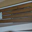 Gashell Wire Shelf Covers, Bamboo Wire Rack Covers for Pantry, Closet (4pcs, 26" W x 12" D)
