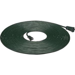 Amazon Basics 50-foot 3-Prong Vinyl Indoor/Outdoor Extension Cord - 13 Amps, 1625 Watts, 125 VAC, Green