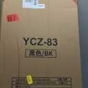 Folding Table 3ft Rectangular All-Occasion Plastic Folding Event Table for Indoor and Outdoor, Portable Desk, Camping, Durable and Stable, HDPE and Steel, Wide Application, Black