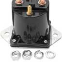 12V Club Car Starter Solenoid,Gas Golf Cart Solenoid Fits Club Car 1984-Up DS/04+ Precedent Gas Solenoid Clubcar Replaces Part Number:1012275, 1013609, 435-154,1012275
