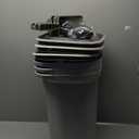 3 Pack IRIS USA Pet Food Storage Container 25 lbs, Premium 60% Improved Airtight Seal with Air Valve, 2 Cup Scoop, Removable Wheels, Easy to Open - Made in the USA, Gray