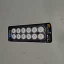 HL Submersible LED Light,Warm White Small LED Light,100 Hours Waterproof Flameless Led Lights Battery Powered for Wedding Home Vase Festival Party Decoration 12pcs (Builtin 24 Batteries)