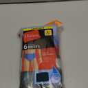 Hanes Men's Underwear Briefs, Cotton Mid Rise Briefs, Covered Waistband, Moisture Wicking, Multi-pack (Large)