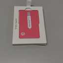 SPOTMINDERS Valentines Day Gifts for Her Apple MFi Certified Credit Card Wallet Tracker PRO Pink (iOS Only) 0.07in Works with Apple Find My Rechargeable Tracking Card for Women IP68 Slim Item Finder