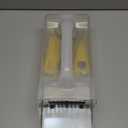 12-inch Humane Mouse Trap Cage Indoor and Outdoor for Home, Mice Traps Live Rat Trap, Extended Chipmunk Squirrel Rodent Animal Rat Traps for Outside Motel, Sensitive Pedal Trigger(Transparent)