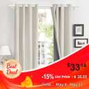 KAMANINA 1 Inch Double Curtain Rods 66 to 120 Inches (5.5-10 Feet), Heavy Duty Adjustable Double Curtain Rods for Windows, White Drapery Rods with End Caps