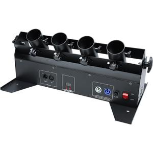 Confetti Machine,Professional Confetti Launcher, Remote/DMX Control Confetti Blower Machine,4-Shot Electric Confetti Cannon for Party DJ Wedding Stage Show Disco Clubs