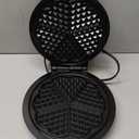 Mueller Heart 5 Waffle Maker, Waffle Iron, Adjustable Browning Control & Nonstick, Cool Touch Handle, Easy to Clean, Small Kitchen Appliances