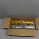 Zezzxu 100 Pack Mini Cake Containers, Clear Plastic Small Cupcake Boxes with Dome Lids for Individual Chocolate Covered Cookies, Strawberry, Mooncake (Gold)