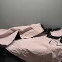 New Upgraded BBL Bed with Hole-Inflatable BBL Bed After Surgery,Brazilian Butt Lift Surgery Recovery Mattress with Carrying Bag & Air Pump,Waterproof Plant Velvet Touch Sleep-Black Pink(17.71*14.17In)