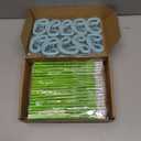 Resurhang 200 Pcs Earth Day Assorted Items Bulk 50 Sets Be the Change You Wish to See in the World Plastic Goody Bags Inspirational Bookmark Pencil Wristband Accessories for Classroom Party Favor