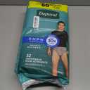 Depend Fresh Protection Adult Diapers, Incontinence Underwear for Men, Disposable, Maximum, Small/Medium, Grey, 32 Count