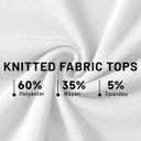 Womens Tops Dressy Casual Long Sleeve Business Casual Collared T Shirts V Neck Knit Work Blouses Loose Fit 2025 Fall (White, XXL)