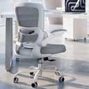 TRALT Office Chair - Ergonomic Desk Chair with Adjustable Lumbar Support, Mesh Computer Chair, Executive Chairs for Home Office Comfortable Lumbar Support (White) - Pieces Missing