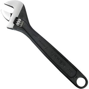 URREA Adjustable Wrench - 24-Inch Professional Grade Tool with Extra-Wide Capacity & Black Phosphate Finish - 724S