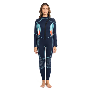 Xuker Wetsuit 3 Mm Neoprene Wet Suit Front Zip Full Body Size L