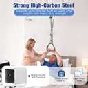 Bed Mobility Assist Handle, Wall-Mounted Bedside Support Handle